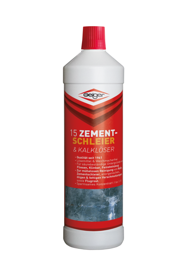 15 Zementschleierentferner
